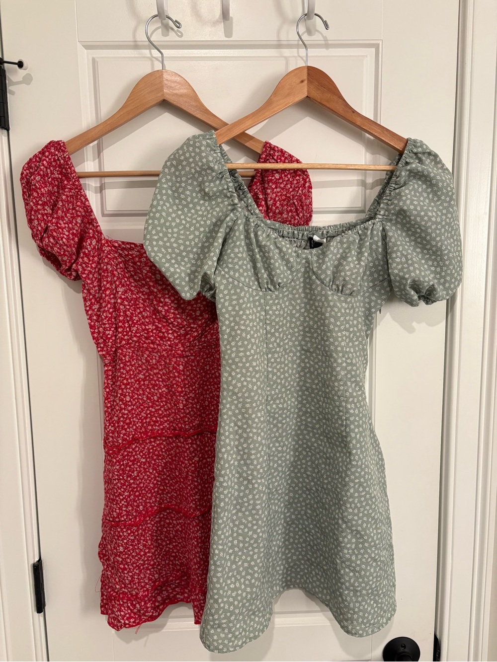 Floral Puff Sleeve Mini Dress Bundle XS H&M + Sam & Sam